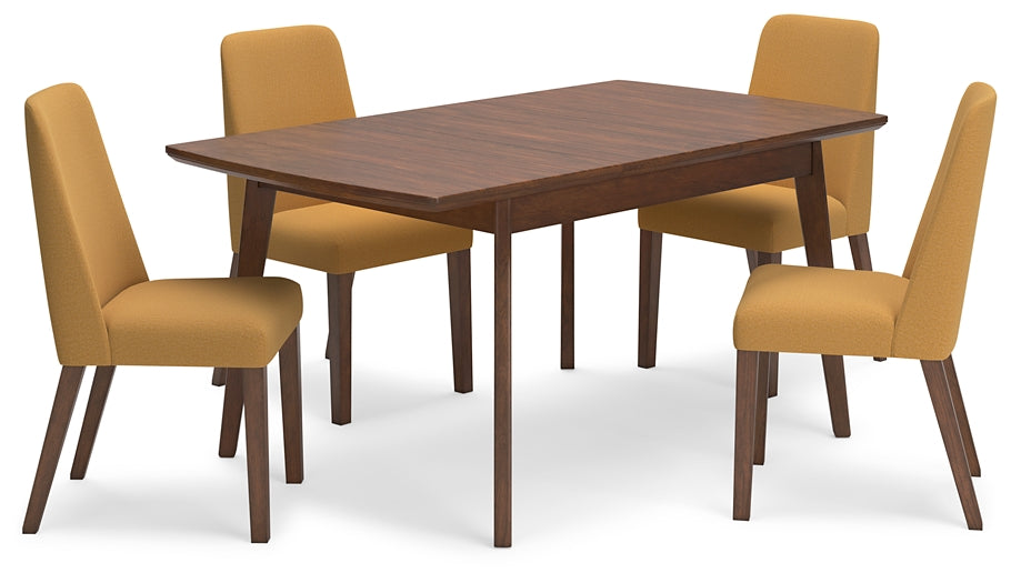 Lyncott Dining Table and 4 Chairs at Cloud 9 Mattress & Furniture furniture, home furnishing, home decor