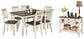 Whitesburg Dining Table and 6 Chairs with Storage at Cloud 9 Mattress & Furniture furniture, home furnishing, home decor