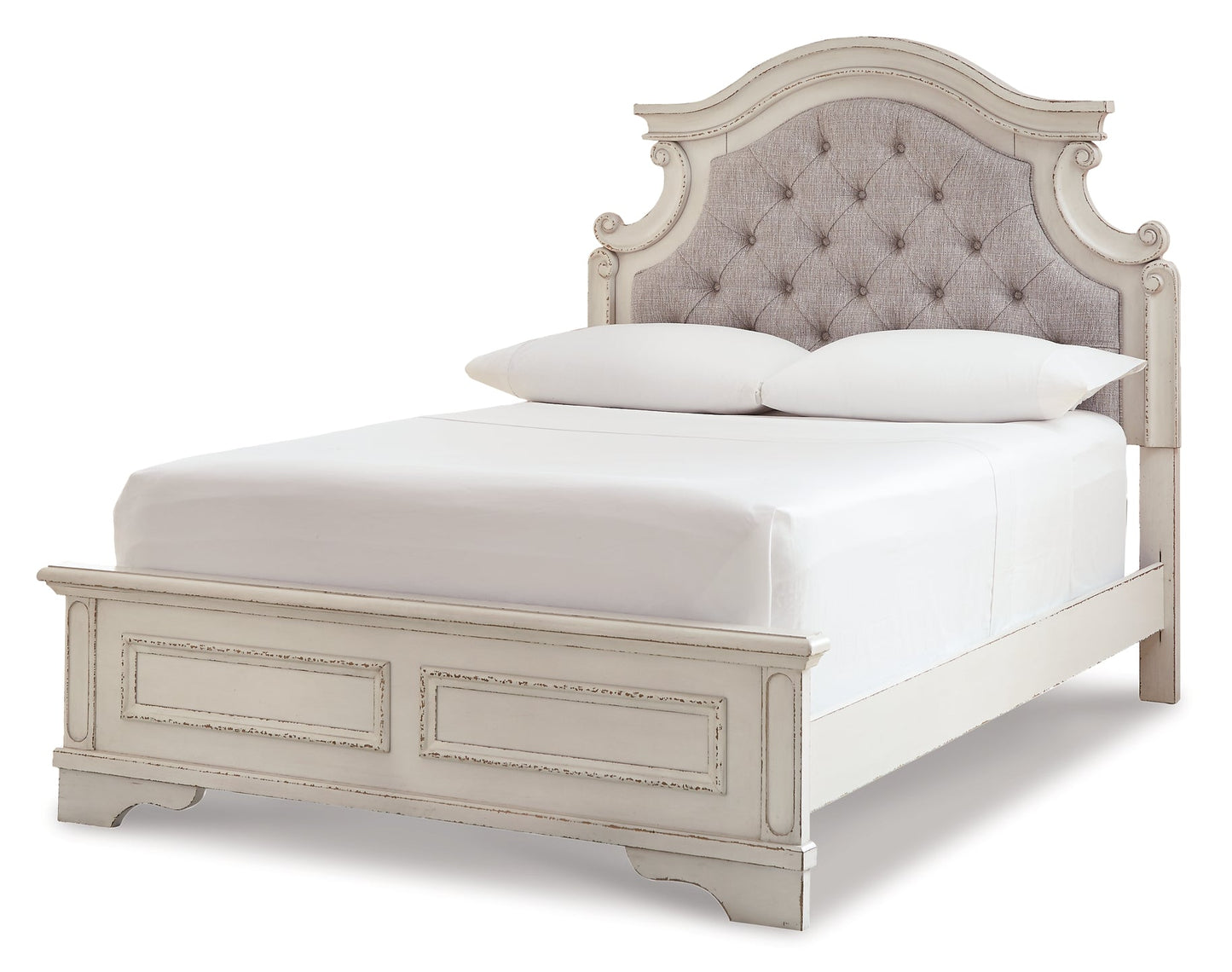 Realyn Full Panel Bed with Mirrored Dresser at Cloud 9 Mattress & Furniture furniture, home furnishing, home decor