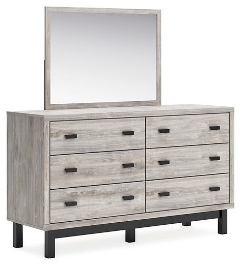 Vessalli King Panel Headboard with Mirrored Dresser and Nightstand at Cloud 9 Mattress & Furniture furniture, home furnishing, home decor