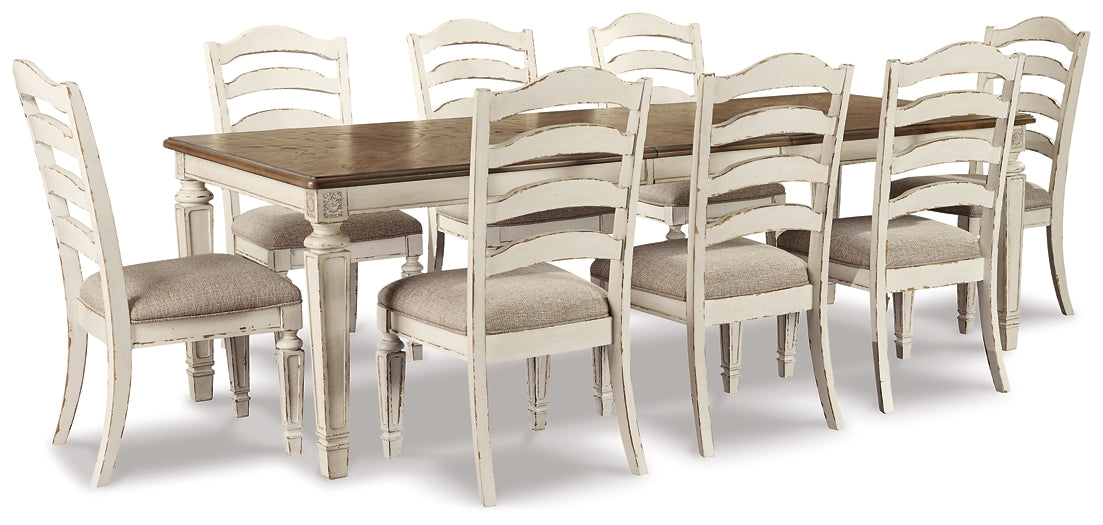 Realyn Dining Table and 8 Chairs at Cloud 9 Mattress & Furniture furniture, home furnishing, home decor