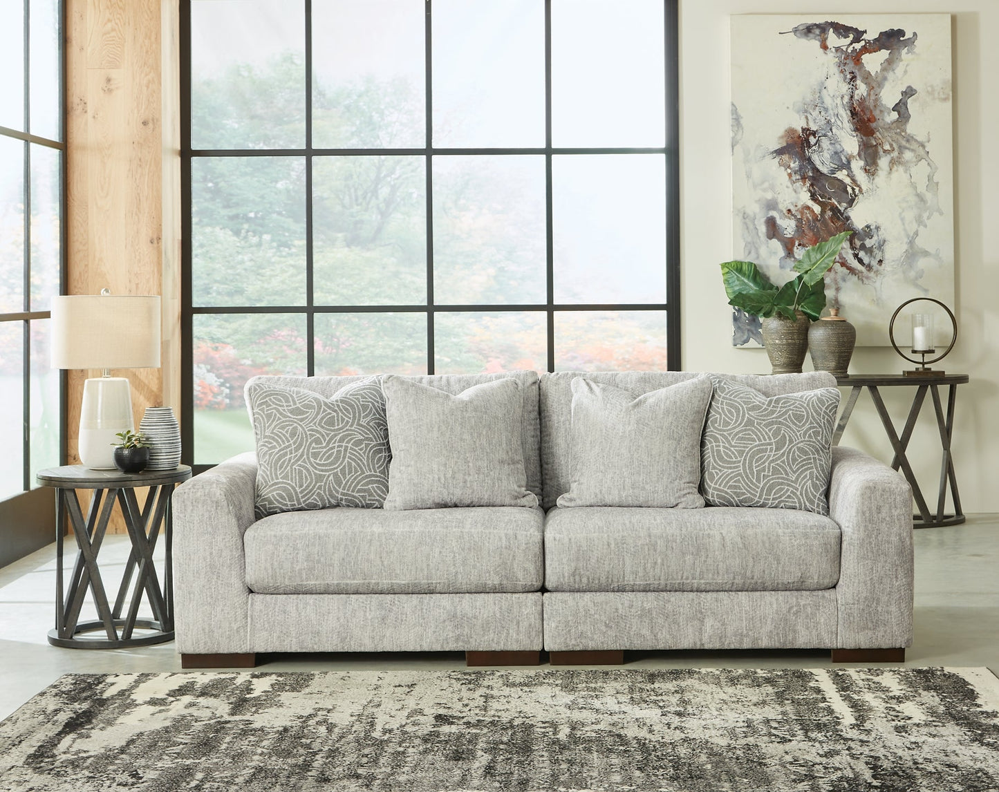 Regent Park 3-Piece Sectional with Ottoman at Cloud 9 Mattress & Furniture furniture, home furnishing, home decor