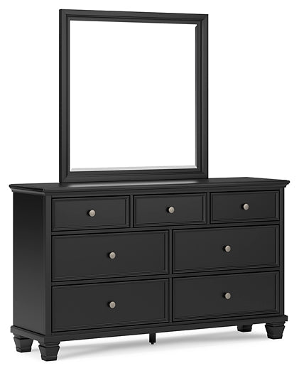 Lanolee Dresser and Mirror at Cloud 9 Mattress & Furniture furniture, home furnishing, home decor