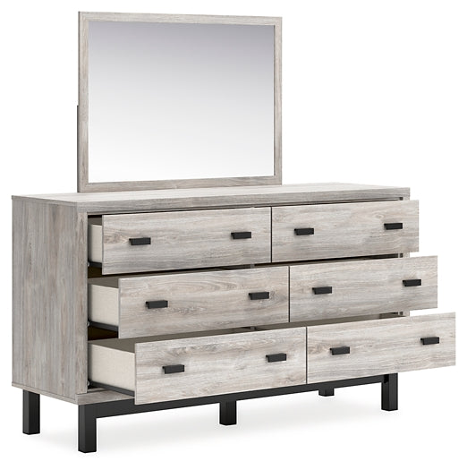 Vessalli Dresser and Mirror at Cloud 9 Mattress & Furniture furniture, home furnishing, home decor