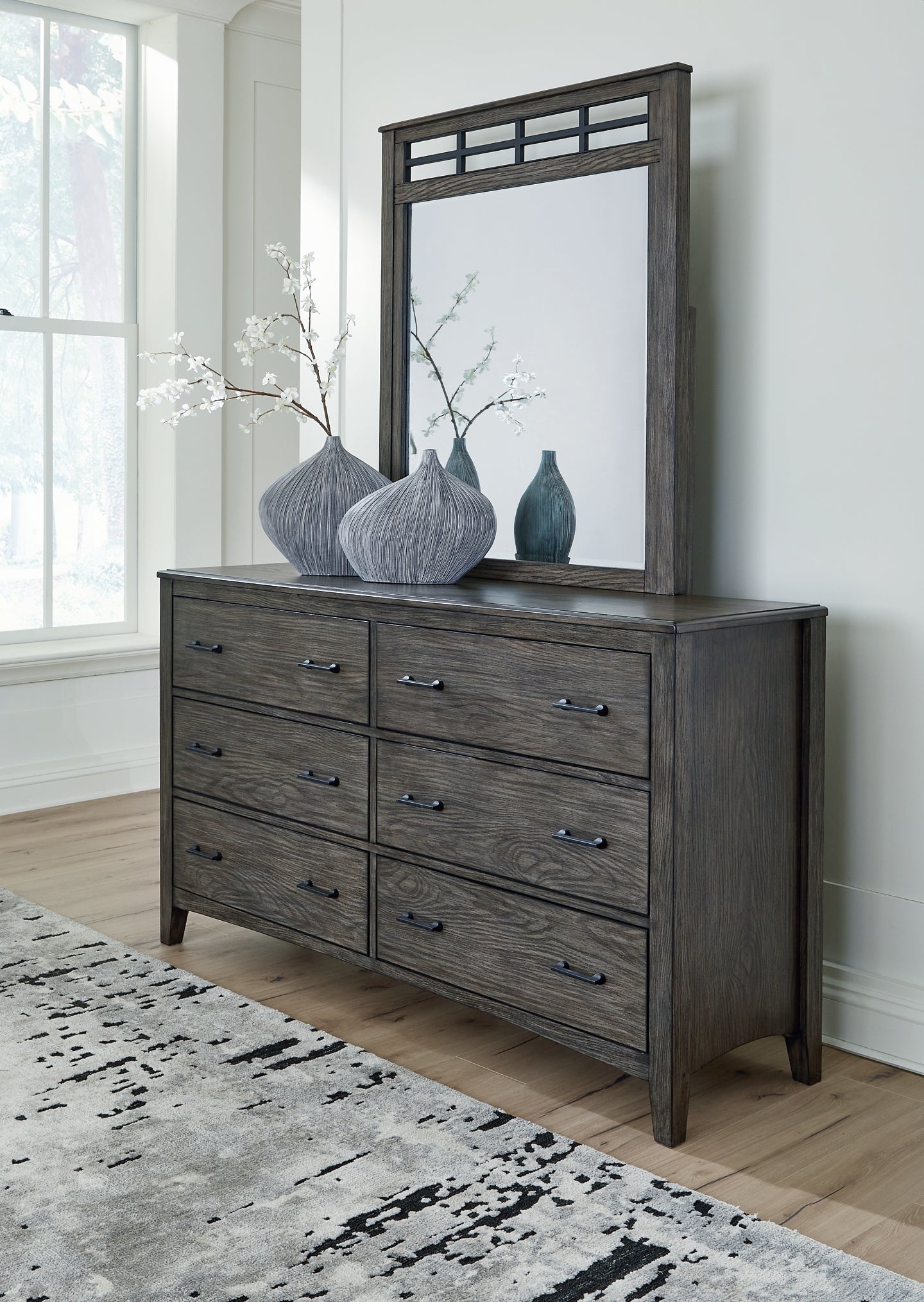 Montillan Dresser and Mirror at Cloud 9 Mattress & Furniture furniture, home furnishing, home decor