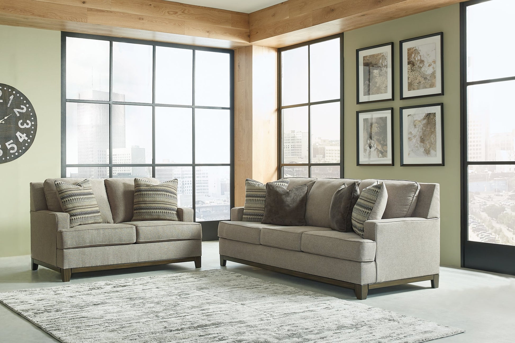 Kaywood Sofa and Loveseat at Cloud 9 Mattress & Furniture furniture, home furnishing, home decor