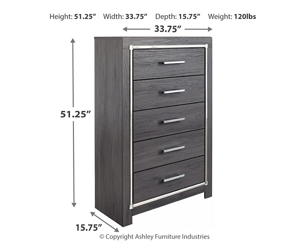 Lodanna King Panel Bed with Mirrored Dresser and Chest at Cloud 9 Mattress & Furniture furniture, home furnishing, home decor