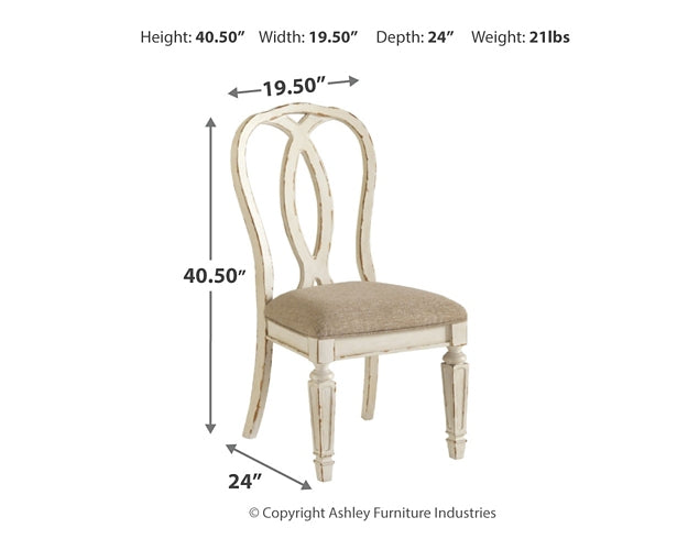 Realyn Dining Table and 4 Chairs at Cloud 9 Mattress & Furniture furniture, home furnishing, home decor