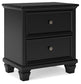 Lanolee Two Drawer Night Stand at Cloud 9 Mattress & Furniture furniture, home furnishing, home decor