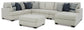 Lowder 5-Piece Sectional with Ottoman at Cloud 9 Mattress & Furniture furniture, home furnishing, home decor