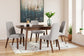 Lyncott Dining Table and 4 Chairs at Cloud 9 Mattress & Furniture furniture, home furnishing, home decor