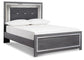 Lodanna King Panel Bed with Mirrored Dresser and 2 Nightstands at Cloud 9 Mattress & Furniture furniture, home furnishing, home decor