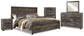 Wynnlow King Panel Bed with Mirrored Dresser, Chest and Nightstand at Cloud 9 Mattress & Furniture furniture, home furnishing, home decor