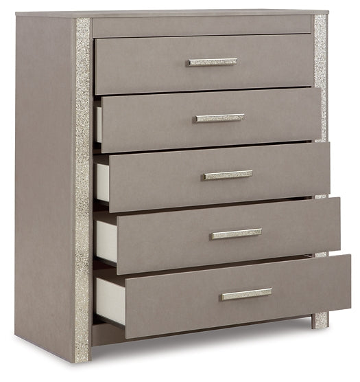 Surancha Five Drawer Wide Chest at Cloud 9 Mattress & Furniture furniture, home furnishing, home decor