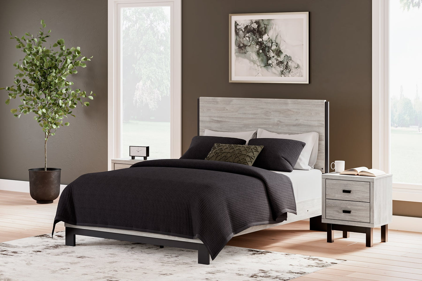 Vessalli Queen Panel Bed at Cloud 9 Mattress & Furniture furniture, home furnishing, home decor