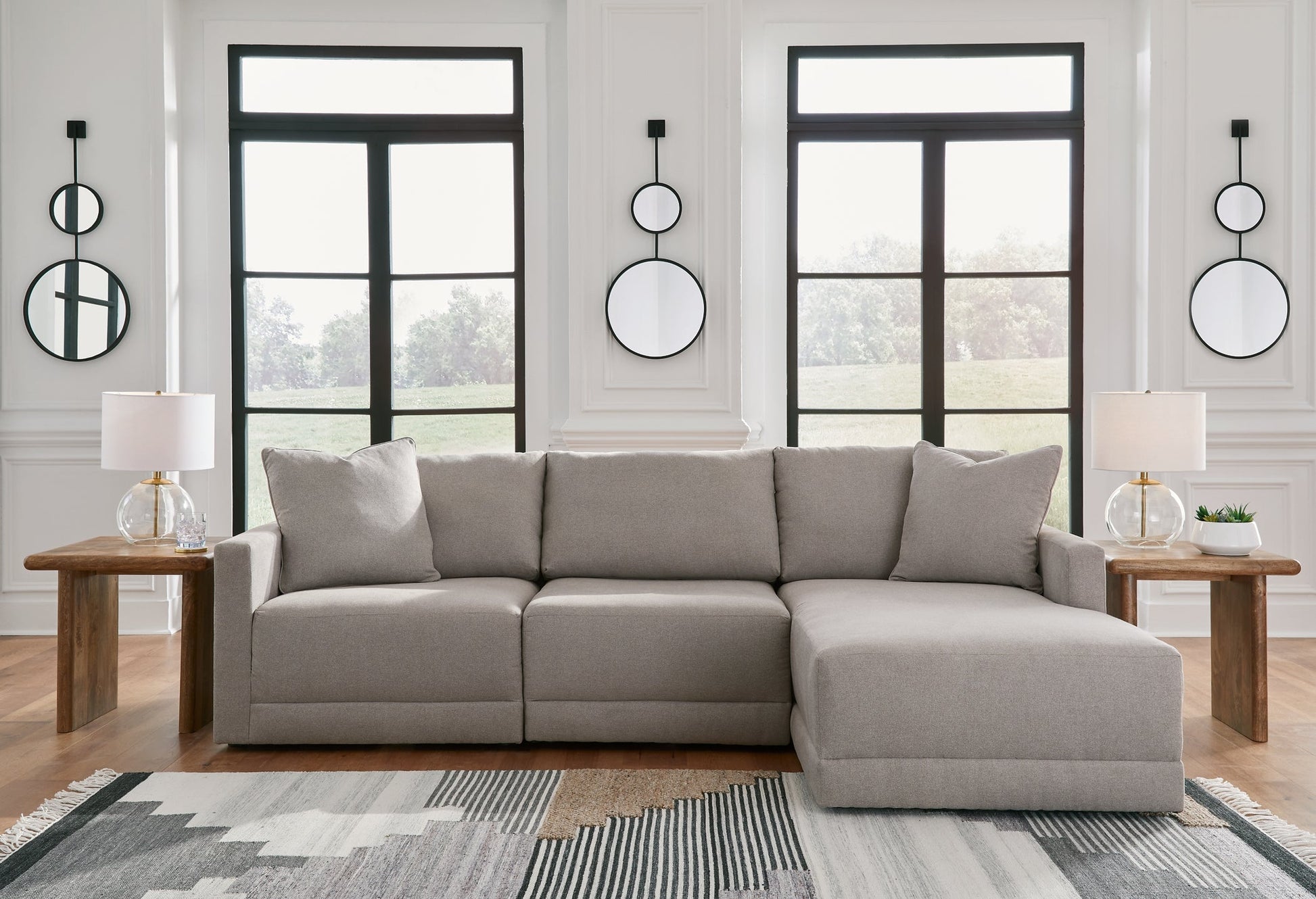 Katany 3-Piece Sectional with Chaise at Cloud 9 Mattress & Furniture furniture, home furnishing, home decor