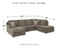 O'Phannon 2-Piece Sectional with Ottoman at Cloud 9 Mattress & Furniture furniture, home furnishing, home decor