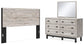 Vessalli King Panel Headboard with Mirrored Dresser at Cloud 9 Mattress & Furniture furniture, home furnishing, home decor