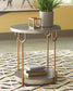 Ranoka Round End Table at Cloud 9 Mattress & Furniture furniture, home furnishing, home decor