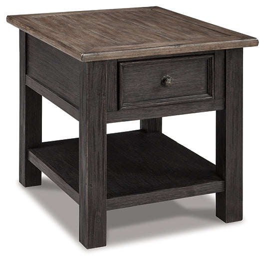 Tyler Creek Rectangular End Table at Cloud 9 Mattress & Furniture furniture, home furnishing, home decor