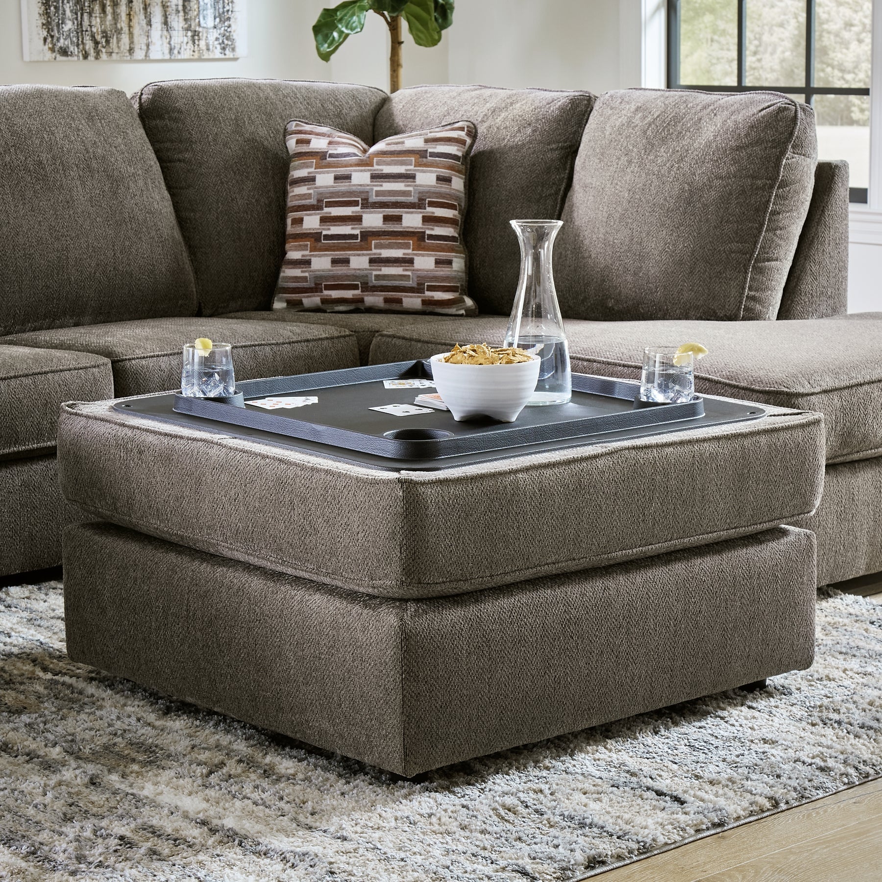 O'Phannon 2-Piece Sectional with Ottoman at Cloud 9 Mattress & Furniture furniture, home furnishing, home decor