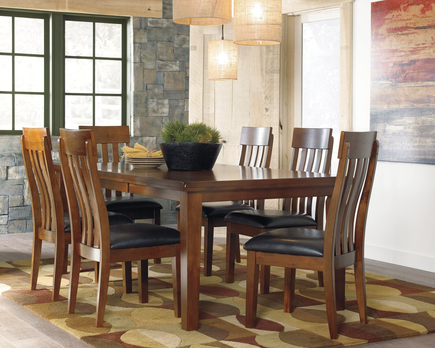 Ralene Dining Table and 6 Chairs at Cloud 9 Mattress & Furniture furniture, home furnishing, home decor