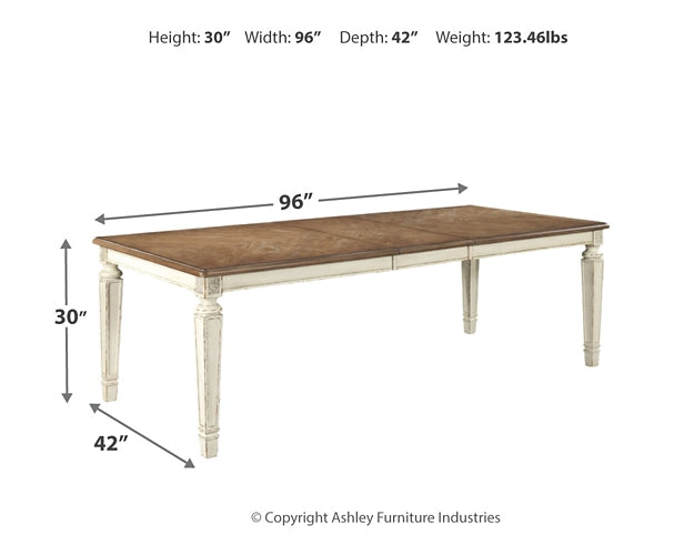 Realyn Dining Table and 4 Chairs at Cloud 9 Mattress & Furniture furniture, home furnishing, home decor