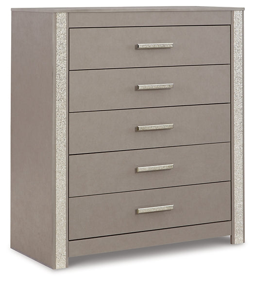 Surancha Five Drawer Wide Chest at Cloud 9 Mattress & Furniture furniture, home furnishing, home decor