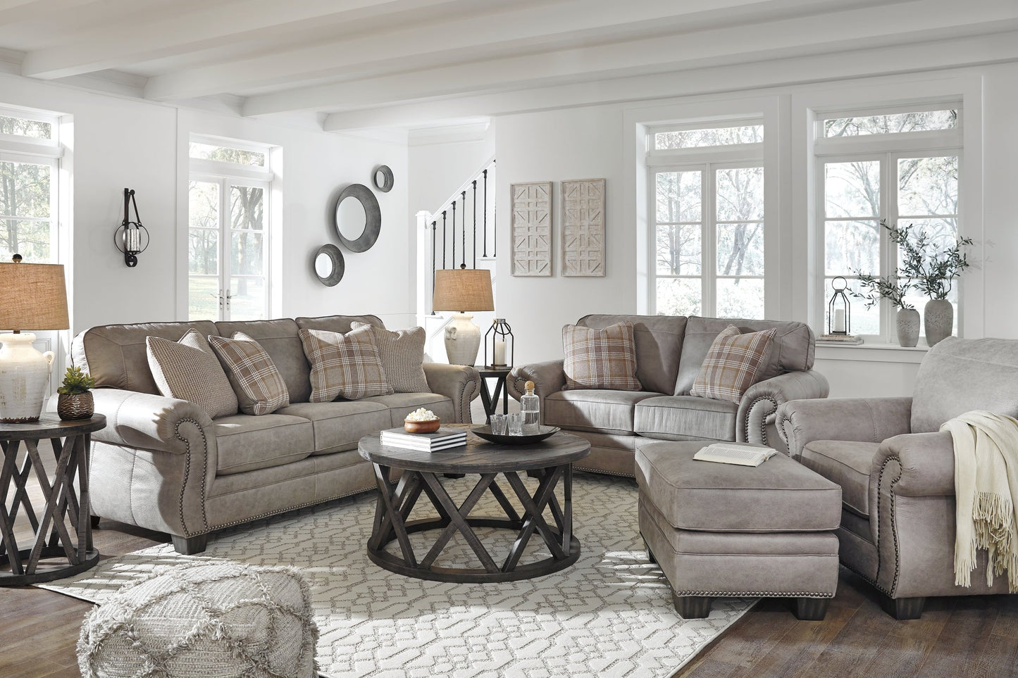 Olsberg Sofa, Loveseat, Chair and Ottoman at Cloud 9 Mattress & Furniture furniture, home furnishing, home decor