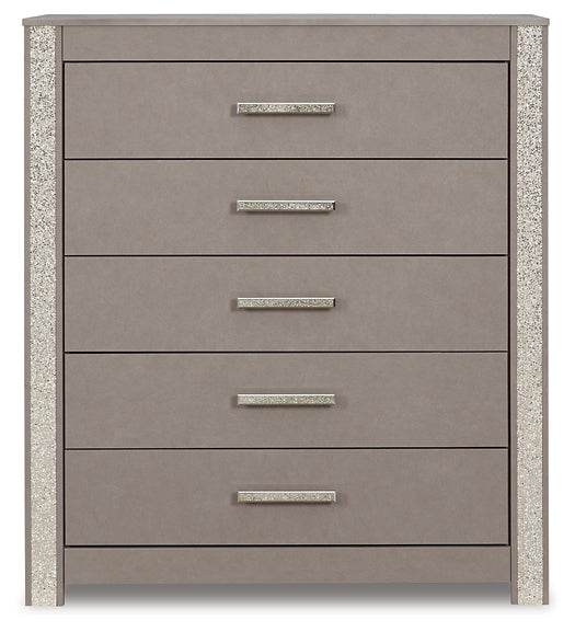 Surancha Five Drawer Wide Chest at Cloud 9 Mattress & Furniture furniture, home furnishing, home decor