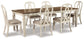 Realyn Dining Table and 6 Chairs at Cloud 9 Mattress & Furniture furniture, home furnishing, home decor