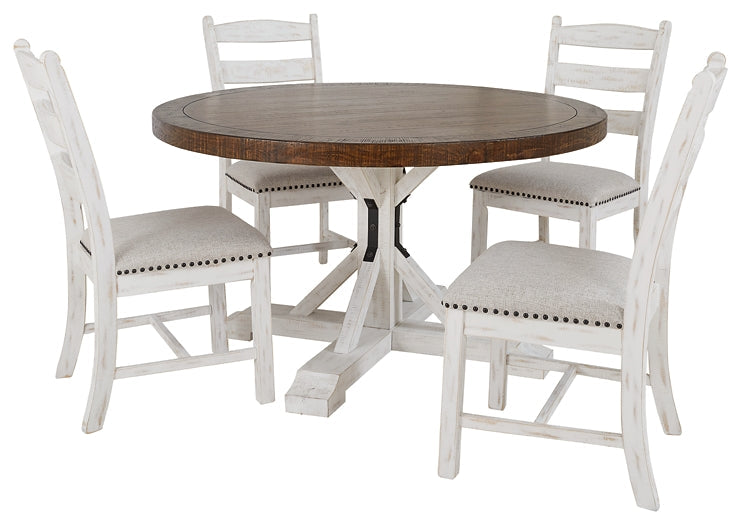 Valebeck Dining Table and 4 Chairs at Cloud 9 Mattress & Furniture furniture, home furnishing, home decor