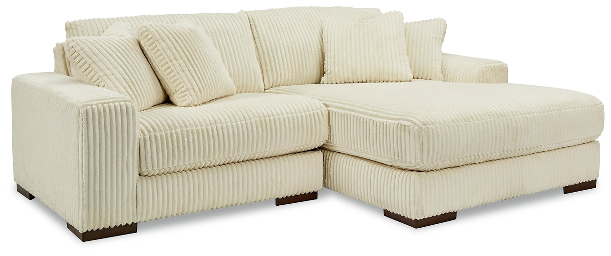 Lindyn 2-Piece Sectional with Ottoman at Cloud 9 Mattress & Furniture furniture, home furnishing, home decor