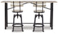 Karisslyn Counter Height Dining Table and 2 Barstools at Cloud 9 Mattress & Furniture furniture, home furnishing, home decor