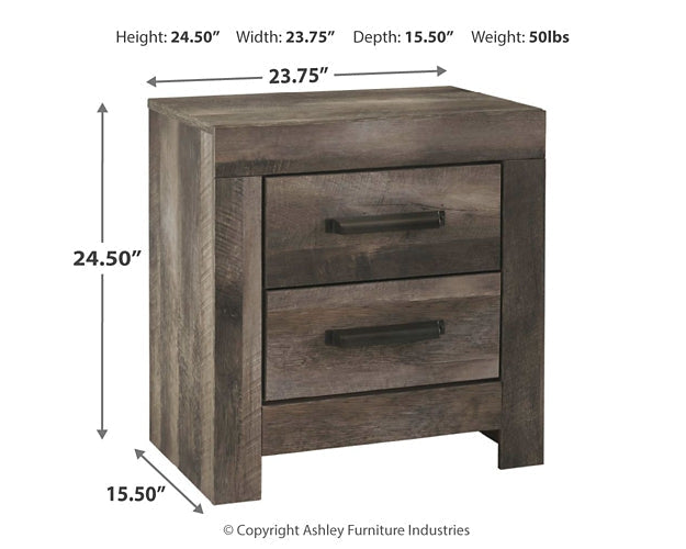 Wynnlow Queen Panel Bed with Mirrored Dresser and Nightstand at Cloud 9 Mattress & Furniture furniture, home furnishing, home decor