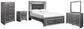 Lodanna Full Panel Bed with 2 Storage Drawers with Mirrored Dresser, Chest and Nightstand at Cloud 9 Mattress & Furniture furniture, home furnishing, home decor