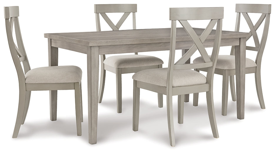 Parellen Dining Table and 4 Chairs at Cloud 9 Mattress & Furniture furniture, home furnishing, home decor