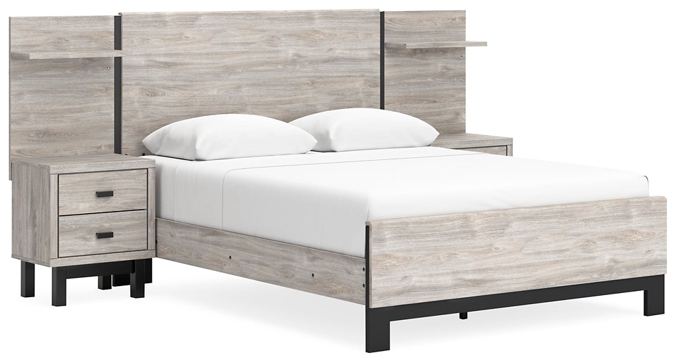 Vessalli Queen Panel Bed with Extensions at Cloud 9 Mattress & Furniture furniture, home furnishing, home decor