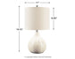 Rainermen Ceramic Table Lamp (1/CN) at Cloud 9 Mattress & Furniture furniture, home furnishing, home decor