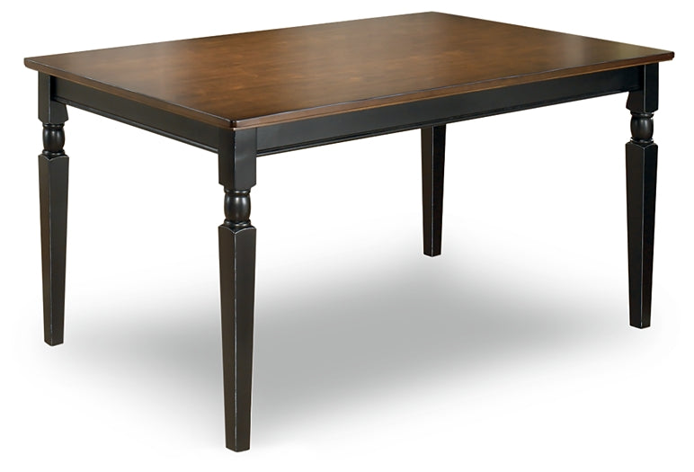 Owingsville Dining Table and 4 Chairs and Bench at Cloud 9 Mattress & Furniture furniture, home furnishing, home decor