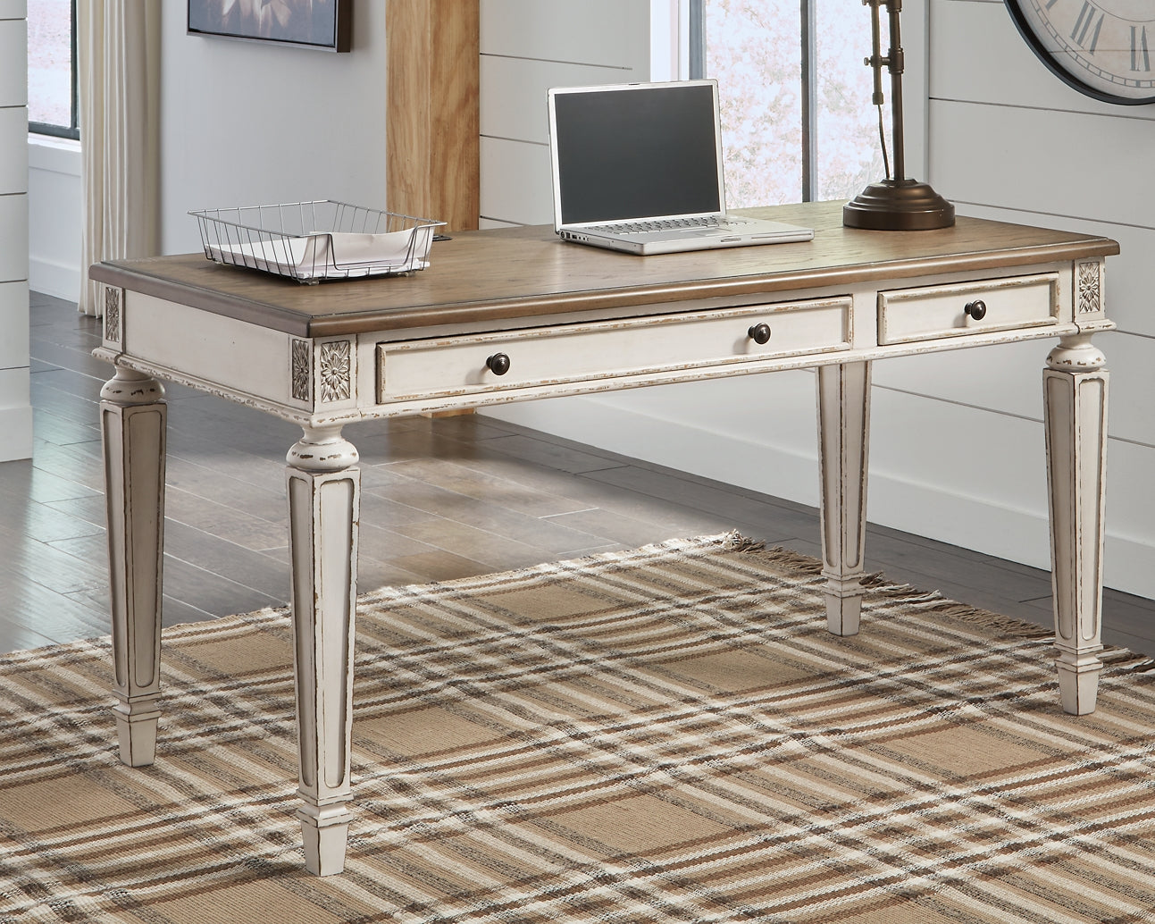 Realyn Home Office Desk and Storage at Cloud 9 Mattress & Furniture furniture, home furnishing, home decor