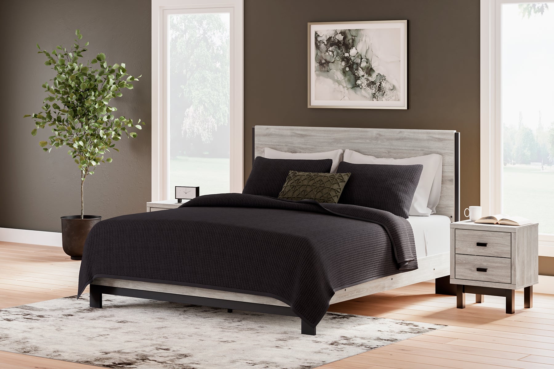 Vessalli Queen Panel Bed at Cloud 9 Mattress & Furniture furniture, home furnishing, home decor