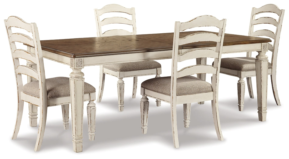 Realyn Dining Table and 4 Chairs at Cloud 9 Mattress & Furniture furniture, home furnishing, home decor