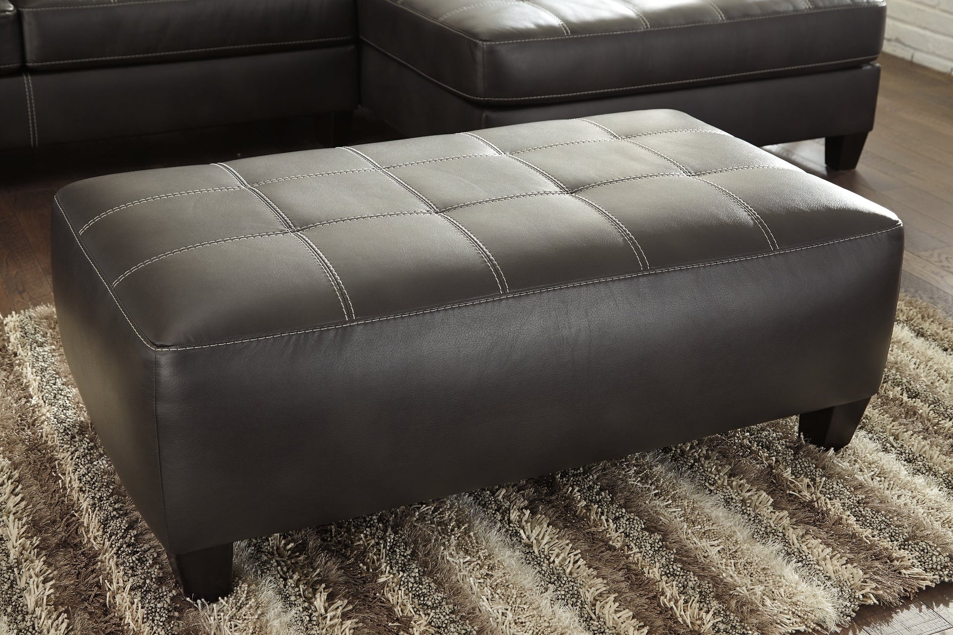 Nokomis 2-Piece Sectional with Ottoman at Cloud 9 Mattress & Furniture furniture, home furnishing, home decor