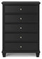 Lanolee Five Drawer Chest at Cloud 9 Mattress & Furniture furniture, home furnishing, home decor