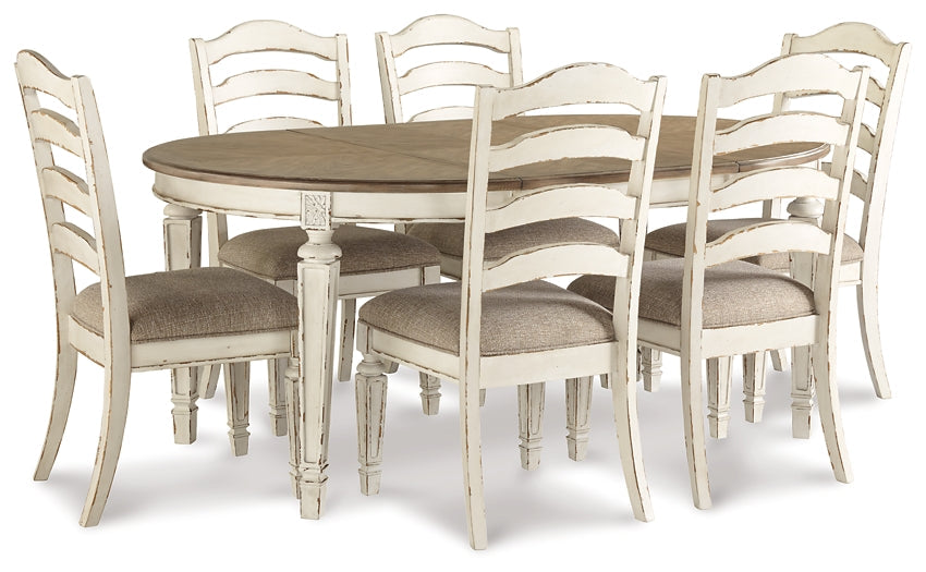 Realyn Dining Table and 6 Chairs at Cloud 9 Mattress & Furniture furniture, home furnishing, home decor