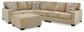 Lucina 3-Piece Sectional with Ottoman at Cloud 9 Mattress & Furniture furniture, home furnishing, home decor