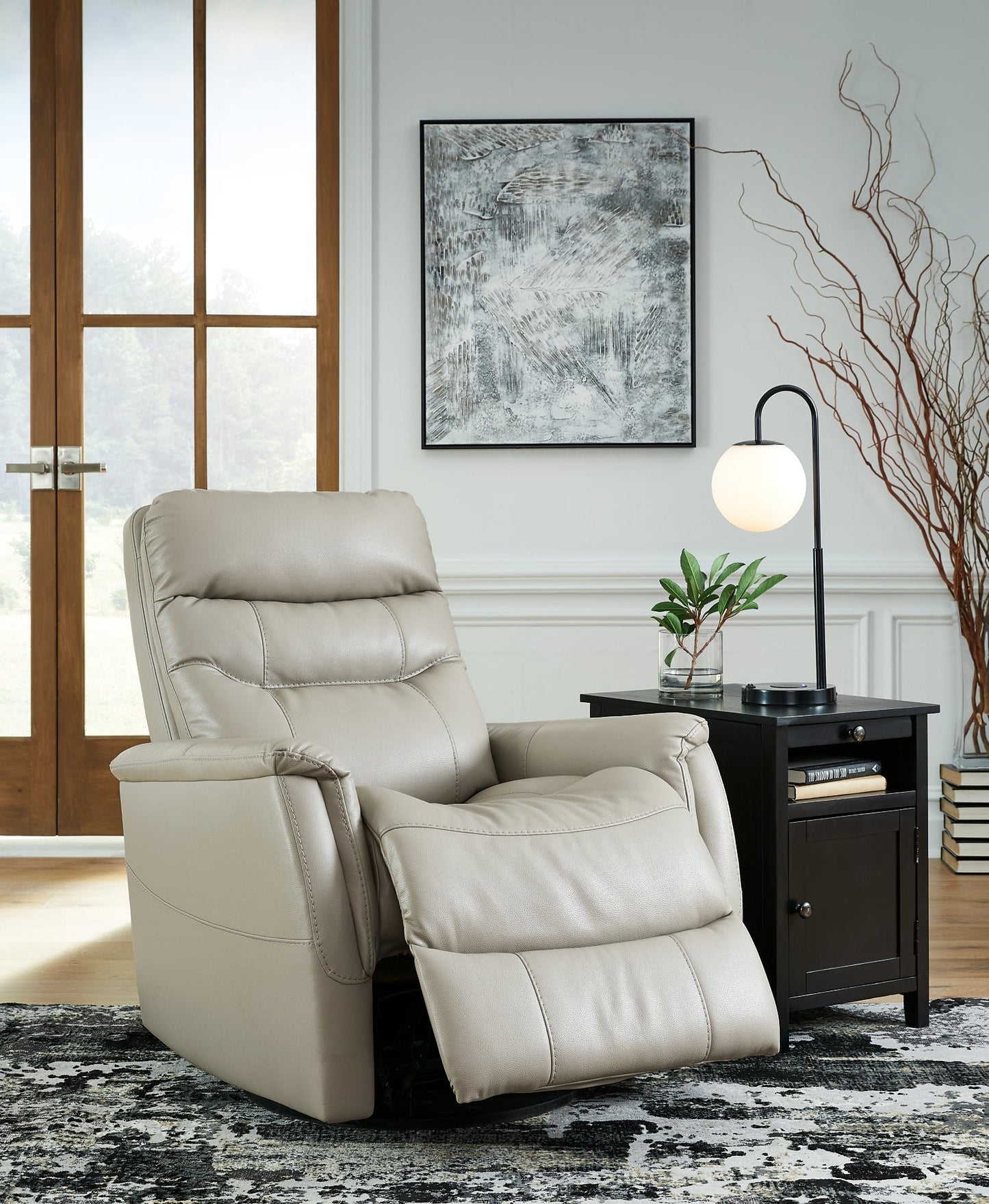 Riptyme Swivel Glider Recliner at Cloud 9 Mattress & Furniture furniture, home furnishing, home decor