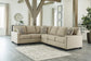 Lucina 3-Piece Sectional with Ottoman at Cloud 9 Mattress & Furniture furniture, home furnishing, home decor