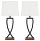 Makara Metal Table Lamp (2/CN) at Cloud 9 Mattress & Furniture furniture, home furnishing, home decor